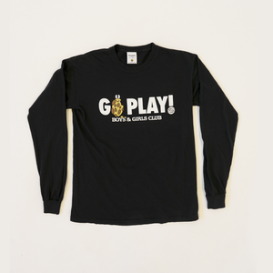 "Go Play" Unisex Long Sleeve Tee