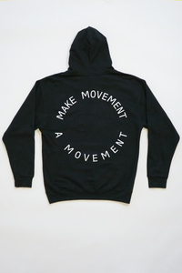Make Movement A Movement Hoodie (Black)