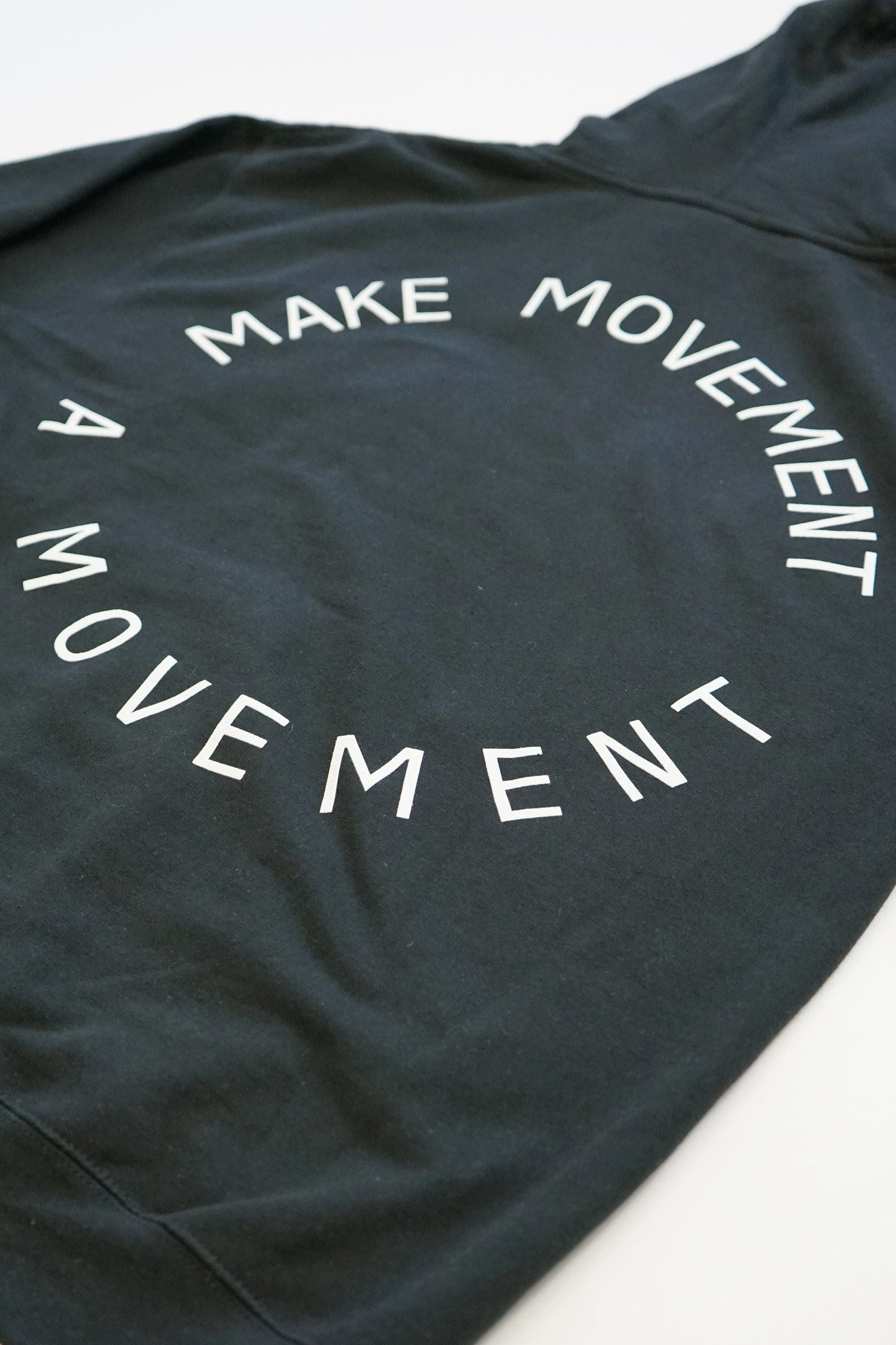 Make Movement A Movement Hoodie (Black)