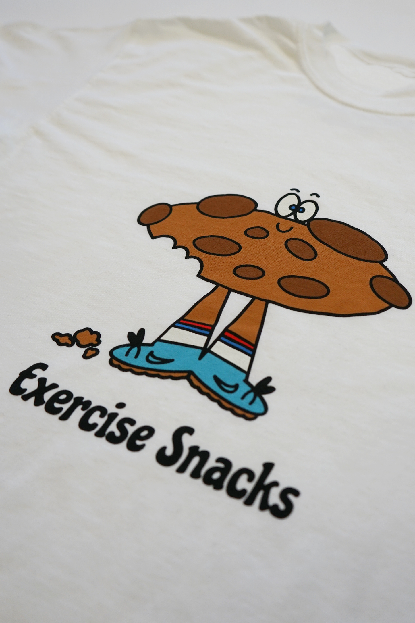 Exercise Snack Tee (White)